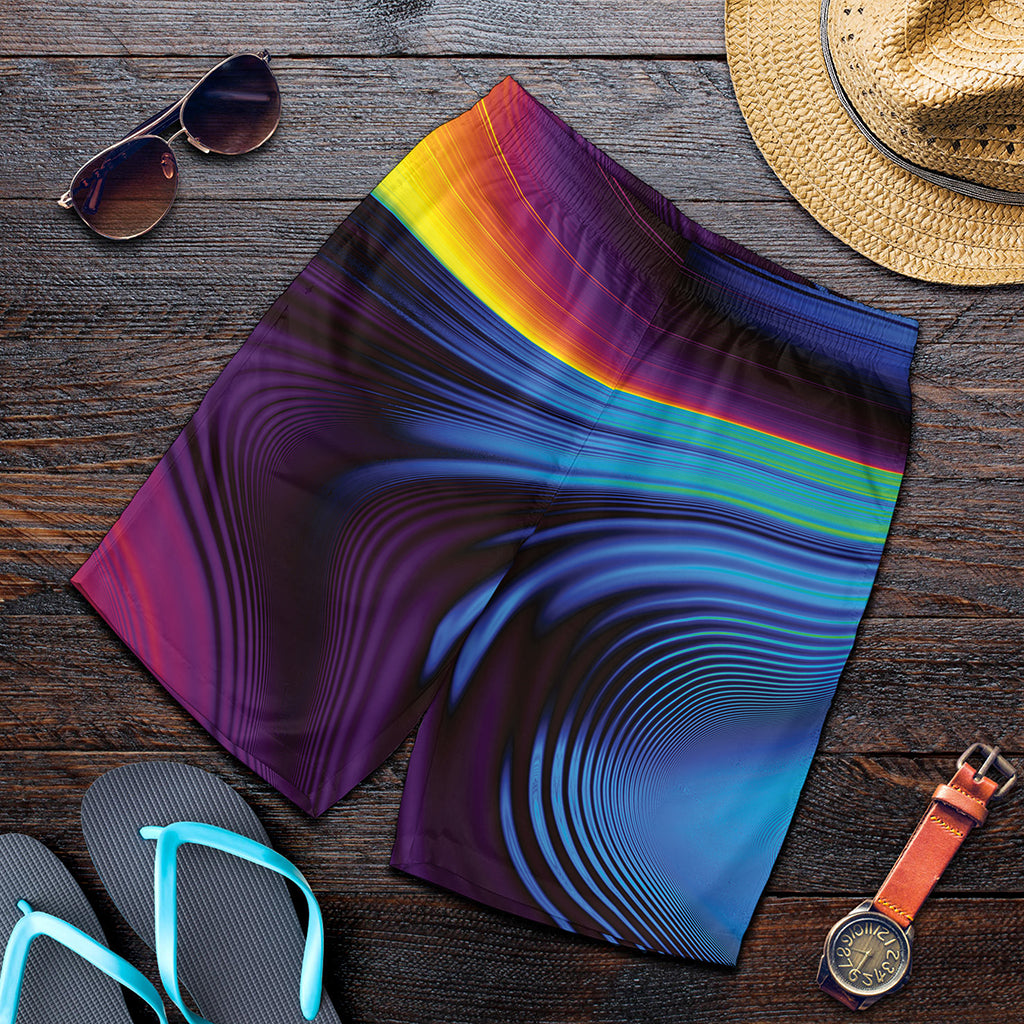 Colorful Psychedelic Print Men's Shorts