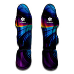 Colorful Psychedelic Print Muay Thai Shin Guard
