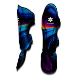 Colorful Psychedelic Print Muay Thai Shin Guard
