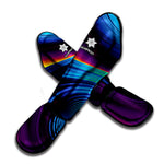 Colorful Psychedelic Print Muay Thai Shin Guard