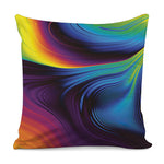 Colorful Psychedelic Print Pillow Cover