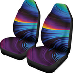 Colorful Psychedelic Print Universal Fit Car Seat Covers
