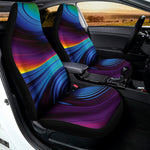 Colorful Psychedelic Print Universal Fit Car Seat Covers