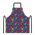 Colorful Robot Pattern Print Apron
