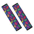 Colorful Robot Pattern Print Car Seat Belt Covers