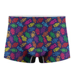 Colorful Robot Pattern Print Men's Boxer Briefs