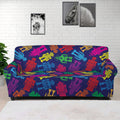 Colorful Robot Pattern Print Sofa Cover