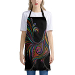 Colorful Rooster Print Apron