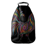 Colorful Rooster Print Car Seat Organizers