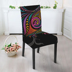 Colorful Rooster Print Dining Chair Slipcover