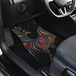Colorful Rooster Print Front Car Floor Mats