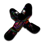 Colorful Rooster Print Muay Thai Shin Guard