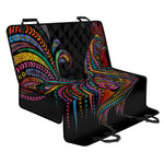 Colorful Rooster Print Pet Car Back Seat Cover