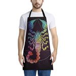 Colorful Scorpio Sign Print Apron