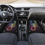 Colorful Scorpio Sign Print Front and Back Car Floor Mats
