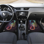 Colorful Scorpio Sign Print Front Car Floor Mats