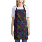 Colorful Sea Turtle Pattern Print Apron