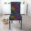 Colorful Sea Turtle Pattern Print Dining Chair Slipcover