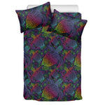 Colorful Sea Turtle Pattern Print Duvet Cover Bedding Set