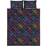 Colorful Sea Turtle Pattern Print Quilt Bed Set