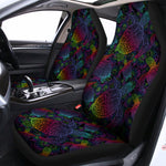 Colorful Sea Turtle Pattern Print Universal Fit Car Seat Covers