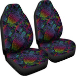 Colorful Sea Turtle Pattern Print Universal Fit Car Seat Covers