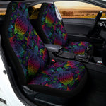 Colorful Sea Turtle Pattern Print Universal Fit Car Seat Covers