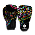 Colorful Sea Turtle Print Boxing Gloves