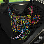 Colorful Sea Turtle Print Pet Car Back Seat Cover