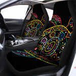 Colorful Sea Turtle Print Universal Fit Car Seat Covers