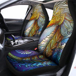Colorful Seahorse Print Universal Fit Car Seat Covers