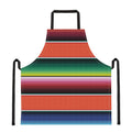Colorful Serape Blanket Pattern Print Apron