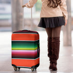 Colorful Serape Blanket Pattern Print Luggage Cover