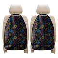 Colorful Seven Chakras Pattern Print Car Seat Organizers