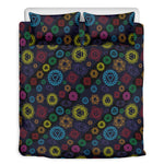 Colorful Seven Chakras Pattern Print Duvet Cover Bedding Set