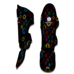 Colorful Seven Chakras Pattern Print Muay Thai Shin Guard