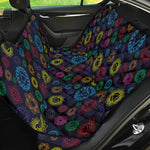 Colorful Seven Chakras Pattern Print Pet Car Back Seat Cover