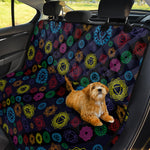 Colorful Seven Chakras Pattern Print Pet Car Back Seat Cover