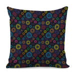 Colorful Seven Chakras Pattern Print Pillow Cover