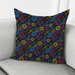 Colorful Seven Chakras Pattern Print Pillow Cover