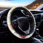 Colorful Seven Chakras Print Car Steering Wheel Cover