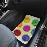 Colorful Seven Chakras Print Front Car Floor Mats