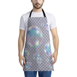 Colorful Soap Bubble Print Apron