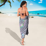 Colorful Soap Bubble Print Beach Sarong Wrap