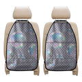 Colorful Soap Bubble Print Car Seat Organizers