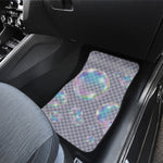 Colorful Soap Bubble Print Front and Back Car Floor Mats