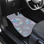 Colorful Soap Bubble Print Front Car Floor Mats