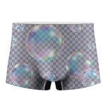 Colorful Soap Bubble Print Men's Boxer Briefs