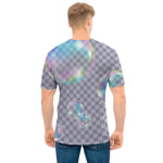 Colorful Soap Bubble Print Men's T-Shirt
