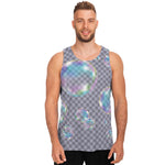 Colorful Soap Bubble Print Men's Tank Top